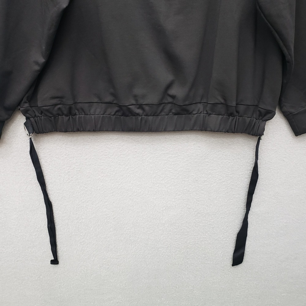 Buxom Curvy Cinch Bottom Top Black Whimsigoth Alt Steampunk Plus Size 3X - Picture 3 of 8
